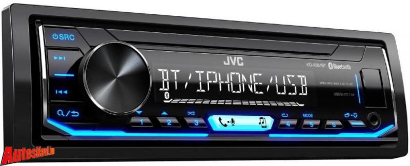 JVC KD-X351BT autórádió vásárlás, olcsó JVC KD-X351BT autórádió árak, akciók