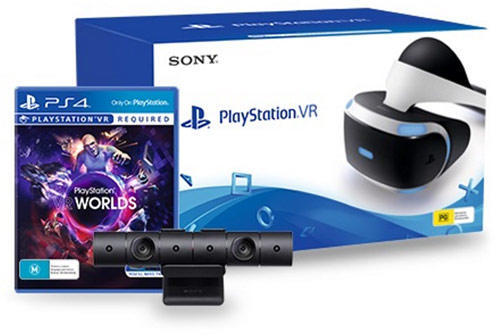 Sony Playstation PS4 VR + Camera + VR Worlds (PS719952060) VR очила Цени,  оферти и мнения, списък с магазини, евтино Sony Playstation PS4 VR + Camera  + VR Worlds (PS719952060)