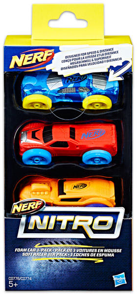 Vásárlás: Hasbro Nerf Nitro 3 darabos kisautó szett - többféle (C0774)  Játékautó és jármű árak összehasonlítása, Nerf Nitro 3 darabos kisautó  szett többféle C 0774 boltok