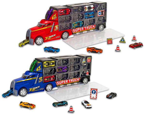 Vásárlás: Globo Spidko - Autószállító kamion, kisautókkal Játékautó és  jármű árak összehasonlítása, Spidko Autószállító kamion kisautókkal boltok