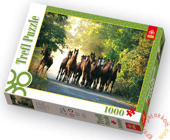 Vásárlás: Trefl Angol telivér lovak 1000 db-os (10168) Puzzle árak  összehasonlítása, Angol telivér lovak 1000 db os 10168 boltok