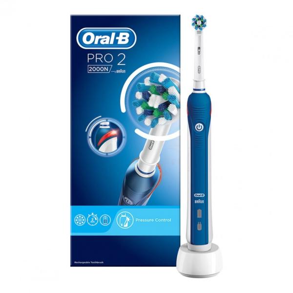 Oral-B PRO 2 2000N Cross Action elektromos fogkefe vásárlás, olcsó Oral-B  PRO 2 2000N Cross Action elektromos fogkefe árak, akciók
