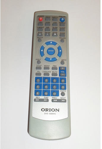 ORION DVD 5000HC vásárlás, olcsó ORION DVD 5000HC árak, Távirányító akciók