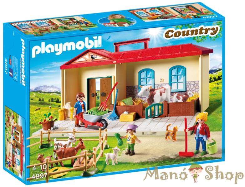 Vásárlás: Playmobil Hordozható Farm (4897) Playmobil árak összehasonlítása,  Hordozható Farm 4897 boltok