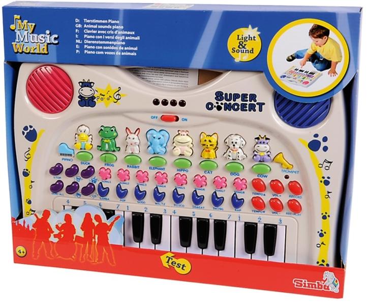 Vásárlás: Simba Toys MMW Állathang Piano Játékhangszer árak  összehasonlítása, MMWÁllathangPiano boltok