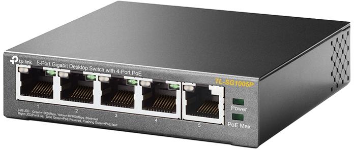 TP-Link TL-SG1005P switch vásárlás, olcsó TP-Link TL-SG1005P árak, Hálózati  switch akciók