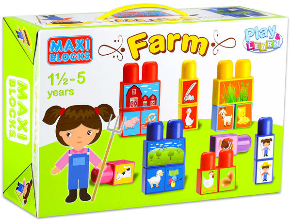 Maxi Blocks - Farm építőjáték (685)