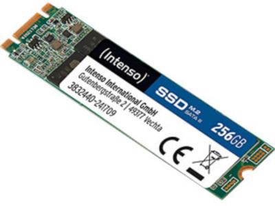 SSD 256GB 8枚セット Intenso 256GB M.2 SATA3 (3832440) (Solid State Drive SSD intern