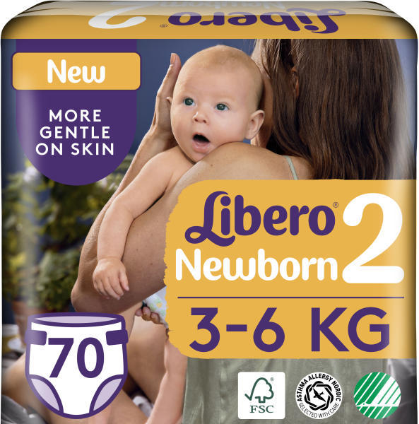Vásárlás: Libero Newborn 2 Mini (3-6kg) 70db Pelenka árak összehasonlítása,  Newborn 2 Mini 3 6 kg 70 db boltok