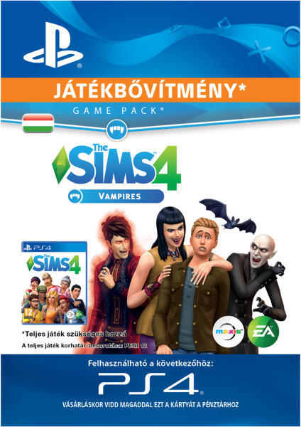 Vásárlás: Electronic Arts The Sims 4 Vampires (PS4) PlayStation 4 játék árak  összehasonlítása, The Sims 4 Vampires PS 4 boltok