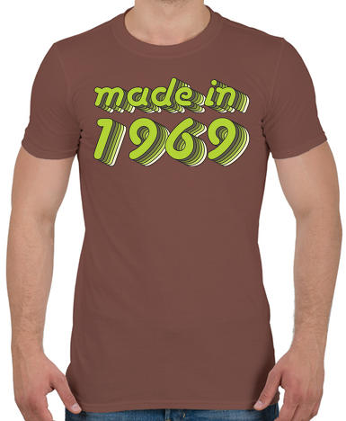Vásárlás: printfashion made-in-1969-green-grey - Férfi póló - Mogyoróbarna  Férfi póló árak összehasonlítása, made in 1969 green grey Férfi póló  Mogyoróbarna boltok
