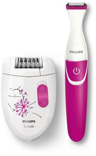 philips hp6548 epilator and bikini trimmer combo