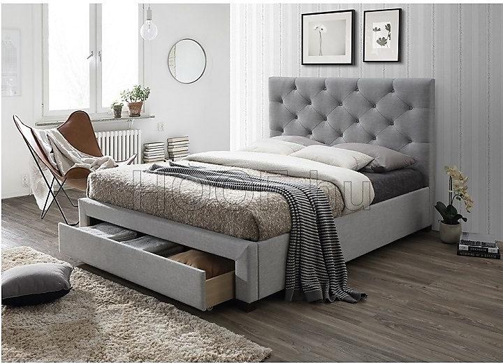 Vásárlás: TEMPO KONDELA Santola modern ágy lécezett ágyráccsal 180x200cm Ágy,  ágykeret árak összehasonlítása, Santola modern ágy lécezett ágyráccsal 180  x 200 cm boltok