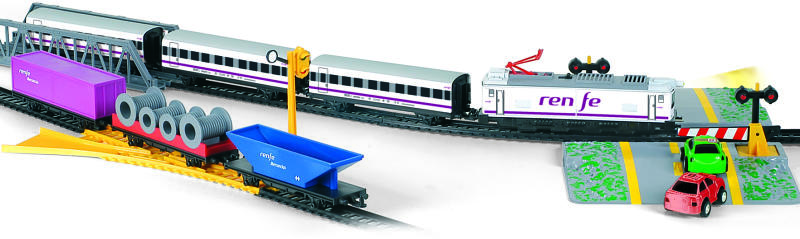 Pequetren Trenulet electric calatori si marfa Renfe Tren+ (Trenulet) -  Preturi