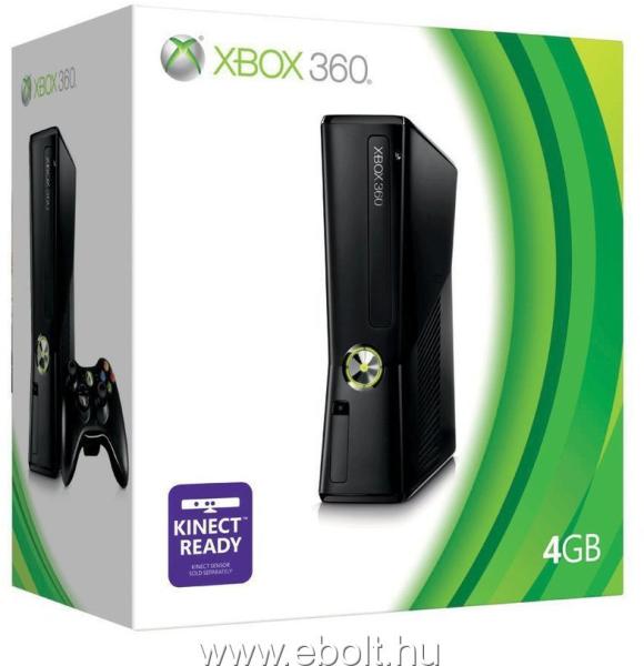 Microsoft Xbox 360 Slim 4GB vásárolj már 0 Ft-tól
