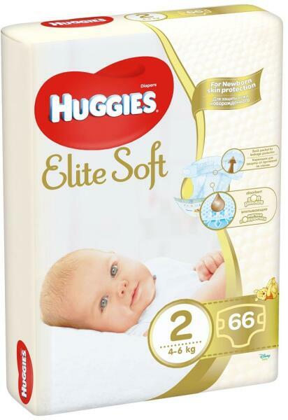 Vásárlás: Huggies Elite Soft 2 (4-7kg) 66db Pelenka árak összehasonlítása, Elite  Soft 2 4 7 kg 66 db boltok