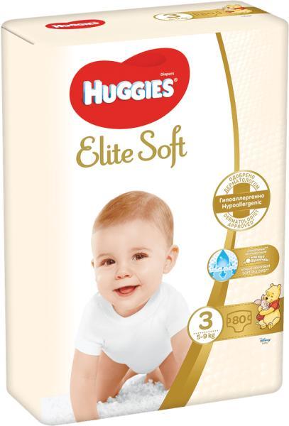 Vásárlás: Huggies Elite Soft (3.5-9kg) 80db Pelenka árak összehasonlítása,  Elite Soft 3 5 9 kg 80 db boltok