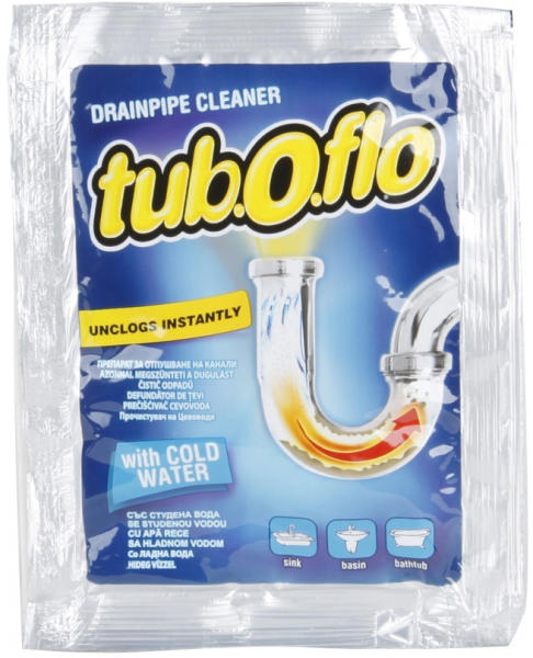 Vásárlás: Tuboflo lefolyótisztító granulátum - hideg vizes, 60 g  Lefolyótisztító árak összehasonlítása, Tuboflo lefolyótisztító granulátum  hideg vizes 60 g boltok