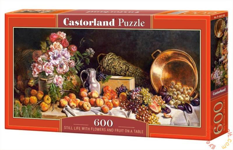 Vásárlás: Castorland Panoráma puzzle - Csendélet gyümölcsökkel 600 db-os  (060108) Puzzle árak összehasonlítása, Panoráma puzzle Csendélet  gyümölcsökkel 600 db os 060108 boltok