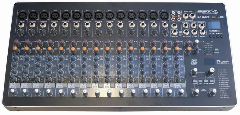 Mixer DJ BST Digital 10.02 FX - Modèle D'expo, Vintage Et Prêt à Mixer