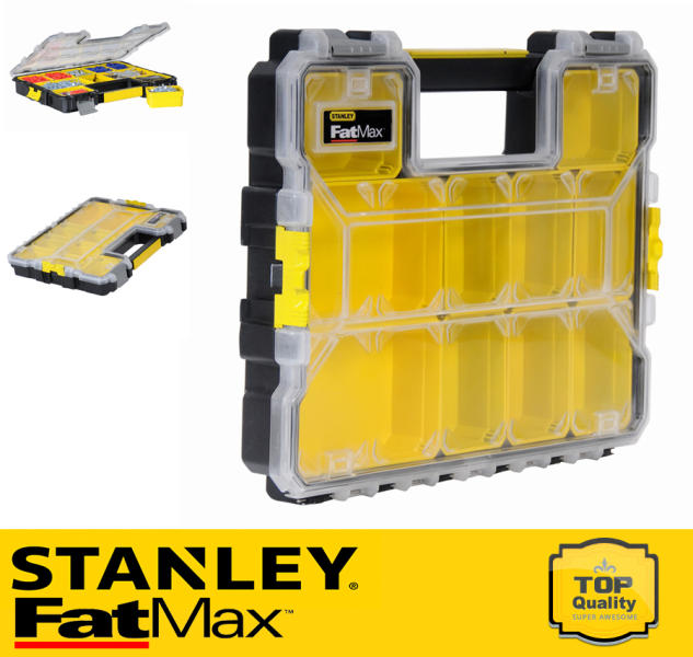 STANLEY FatMax Pro (1-97-519) Кутия, куфари за инструменти Цени, оферти и  мнения, списък с магазини, евтино STANLEY FatMax Pro (1-97-519)