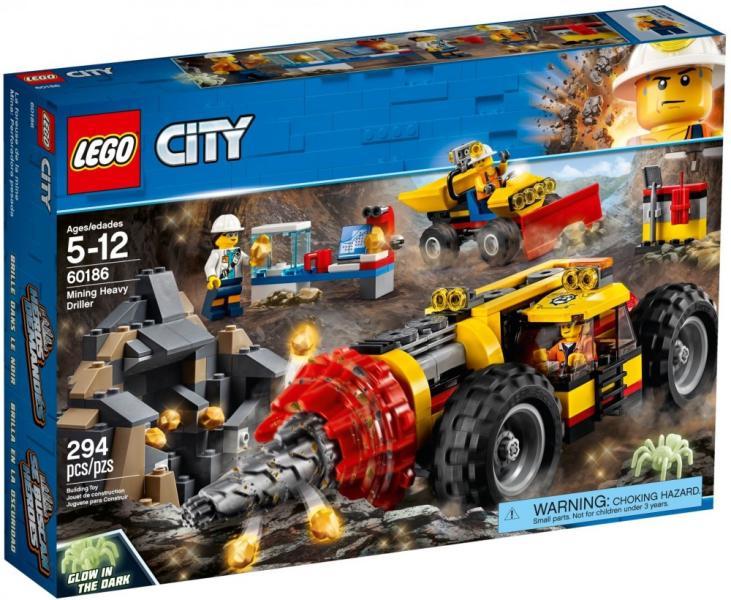 Vásárlás: LEGO® City - Nehéz bányafúró (60186) LEGO árak összehasonlítása,  City Nehéz bányafúró 60186 boltok