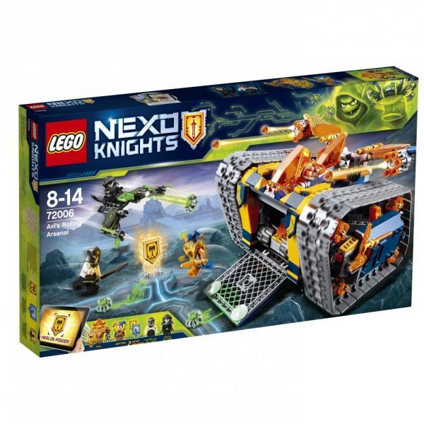 Vásárlás: LEGO® Nexo Knights - Axl guruló arzenálja (72006) LEGO árak  összehasonlítása, Nexo Knights Axl guruló arzenálja 72006 boltok