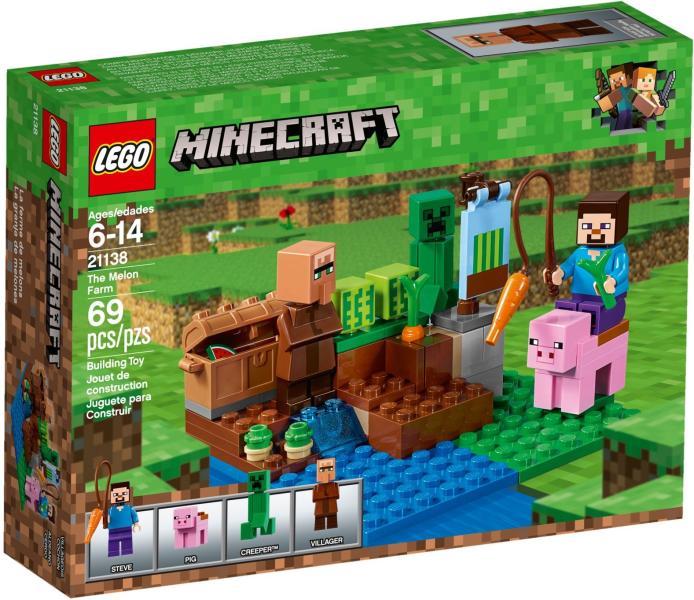 Vásárlás: LEGO® Minecraft® - A dinnyefarm (21138) LEGO árak  összehasonlítása, Minecraft A dinnyefarm 21138 boltok