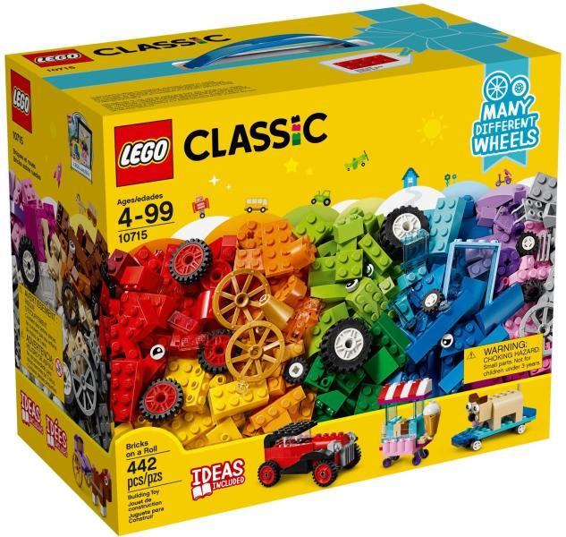 Vásárlás: LEGO® Classic - Kockák és kerekek (10715) LEGO árak  összehasonlítása, Classic Kockák és kerekek 10715 boltok