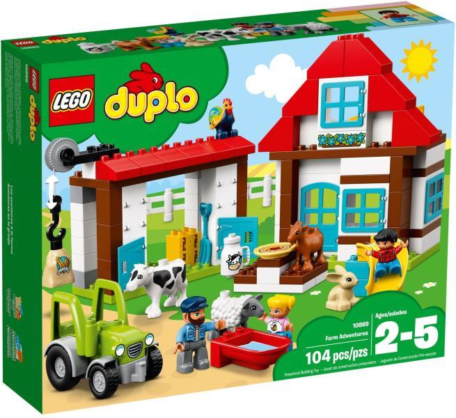 Vásárlás: LEGO® DUPLO® - Kalandok a farmon (10869) LEGO árak  összehasonlítása, DUPLO Kalandok a farmon 10869 boltok