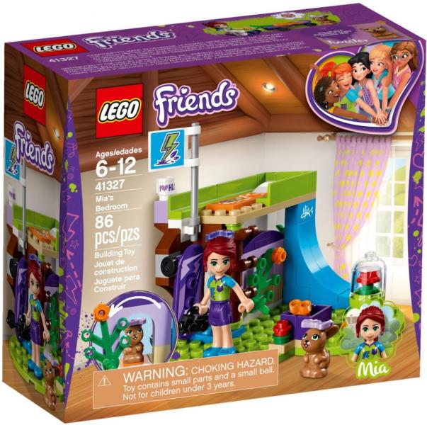 Vásárlás: LEGO® Friends - Mia hálószobája (41327) LEGO árak  összehasonlítása, Friends Mia hálószobája 41327 boltok