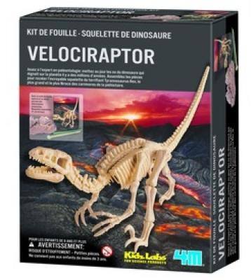 Kidz Labs - Dinoszaurusz régész készlet - Velociraptor