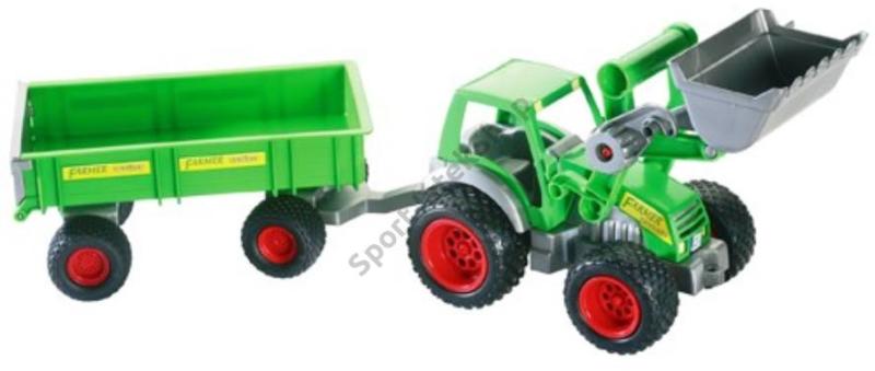 Farmer traktor utánfutóval (37770)