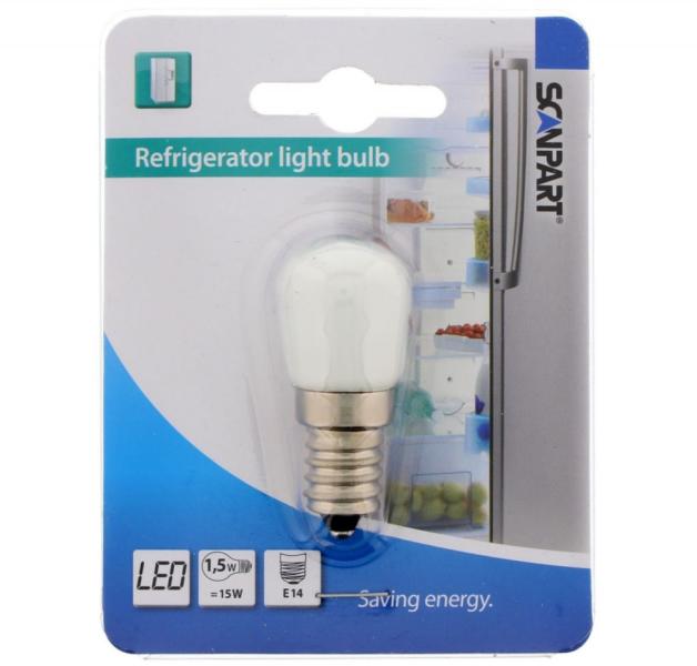 Vásárlás: Hűtőszekrény LED izzó E14 1, 5W=15W 1db hűtő izzó Izzó, fénycső  árak összehasonlítása, Hűtőszekrény LED izzó E 14 1 5 W 15 W 1 db hűtő izzó  boltok