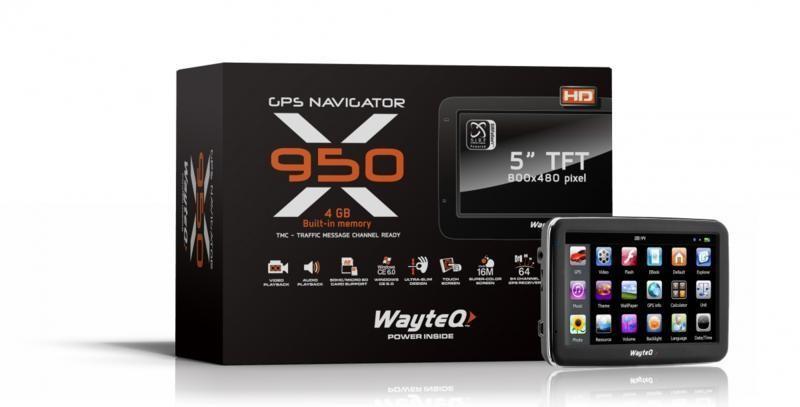 WayteQ x950 GPS navigáció már 0 Ft-tól