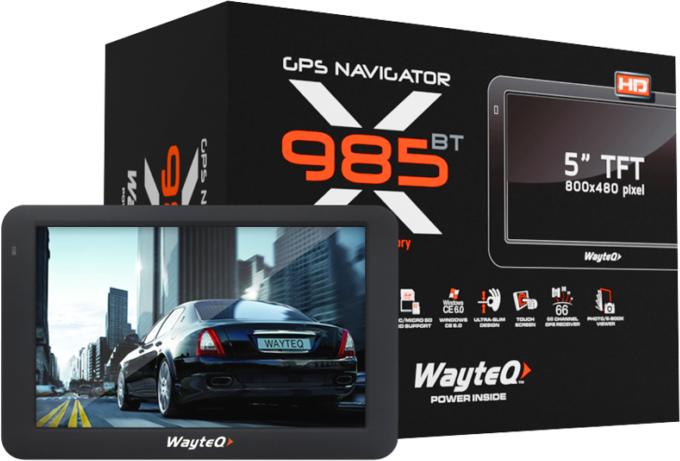 WayteQ x985BT +IGO Primo EU GPS navigáció már 0 Ft-tól