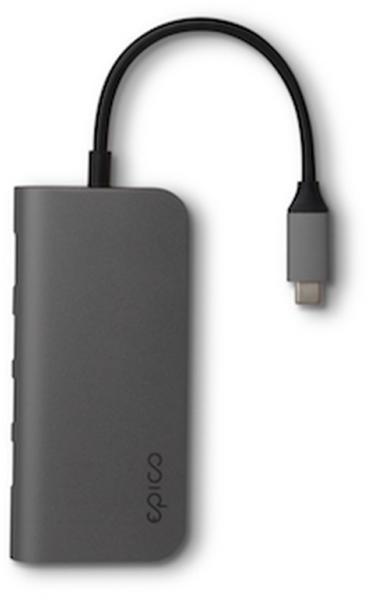 Epico USB Type-C Hub Multi-Port 4k HDMI kártyaolvasó vásárlás, olcsó Epico USB  Type-C Hub Multi-Port 4k HDMI kártya olvasó árak, akciók