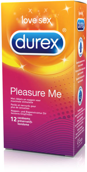 Vásárlás: Durex Pleasure Me (Pleasuremax) bordás-pontozott óvszer 12db  Óvszer árak összehasonlítása, Pleasure Me Pleasuremax bordás pontozott  óvszer 12 db boltok