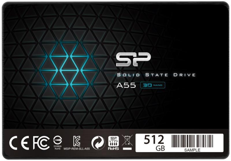 A55 2.5 512GB SATA3 (SP512GBSS3A55S25)