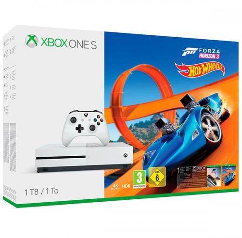 Microsoft Xbox One S (Slim) 1TB + Forza Horizon 3 - Hot Wheels