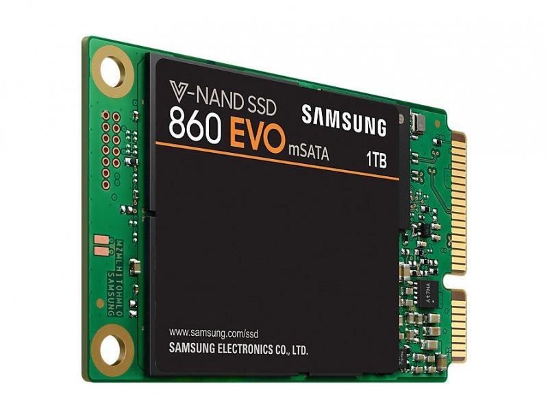 Samsung 860 EVO 1TB mSATA MZ-M6E1T0BW Вътрешен SSD хард диск Цени, оферти и  мнения, списък с магазини, евтино Samsung 860 EVO 1TB mSATA MZ-M6E1T0BW