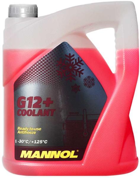 Vásárlás: MANNOL G12+ Kevert fagyálló, piros -30 ºC,5 l Fagyálló folyadék  árak összehasonlítása, G 12 Kevert fagyálló piros 30 ºC 5 l boltok