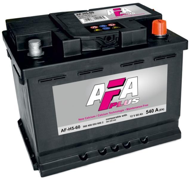 AFA PLUS 60Ah 540A (Acumulator auto) - Preturi