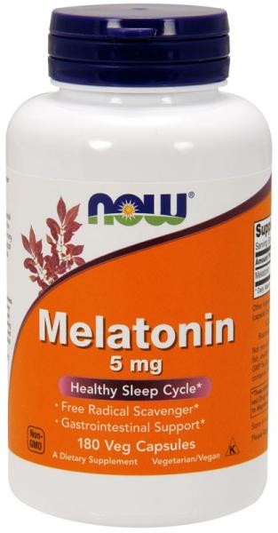 Vásárlás: NOW Melatonin 5mg kapszula 180db Táplálékkiegészítő árak  összehasonlítása, Melatonin 5 mg kapszula 180 db boltok