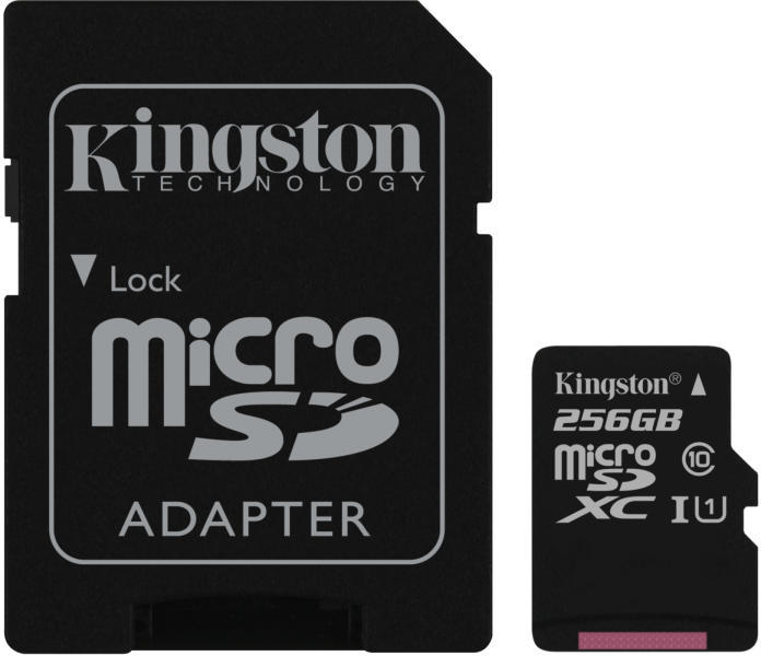 Vásárlás: Kingston microSDXC 256GB C10/UHS-I SDCS/256GB, eladó  Memóriakártya, olcsó memory card árak