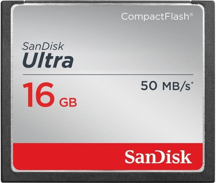 Vásárlás: SanDisk Ultra CompactFlash 16GB C10 SDCFHS-016G-G46/123861, eladó  Memóriakártya, olcsó memory card árak