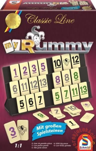 Vásárlás: Schmidt Spiele MyRummy Classic Line 49282 Társasjáték árak  összehasonlítása, MyRummyClassicLine49282 boltok