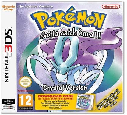 Nintendo Pokémon Crystal Version (3DS) Игри за Nintendo 3DS Цени, оферти и  мнения, списък с магазини, евтино Nintendo Pokémon Crystal Version (3DS)