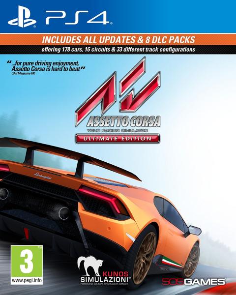 Vásárlás: 505 Games Assetto Corsa [Ultimate Edition] (PS4) PlayStation 4  játék árak összehasonlítása, Assetto Corsa Ultimate Edition PS 4 boltok