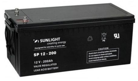Sunlight 12V 200Ah acumulator AGM VRLA AccuForce 12-200 (Baterie UPS-uri /  Surse neintreruptibile) - Preturi